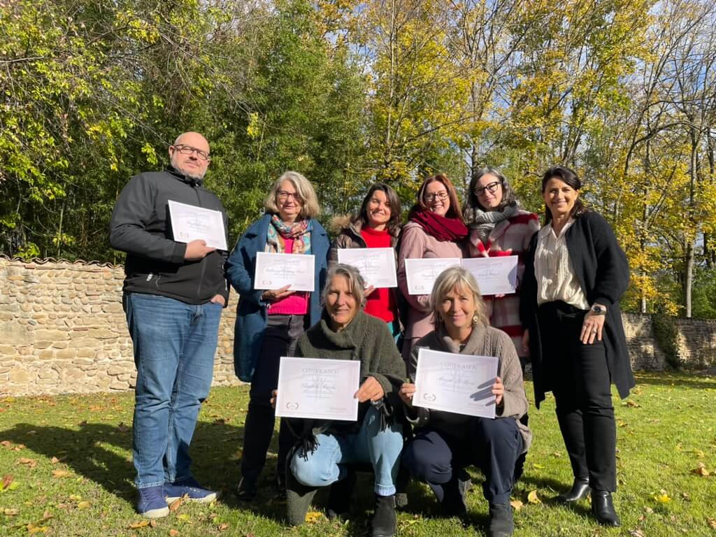 Élèves diplomes formation Feng Shui Chema